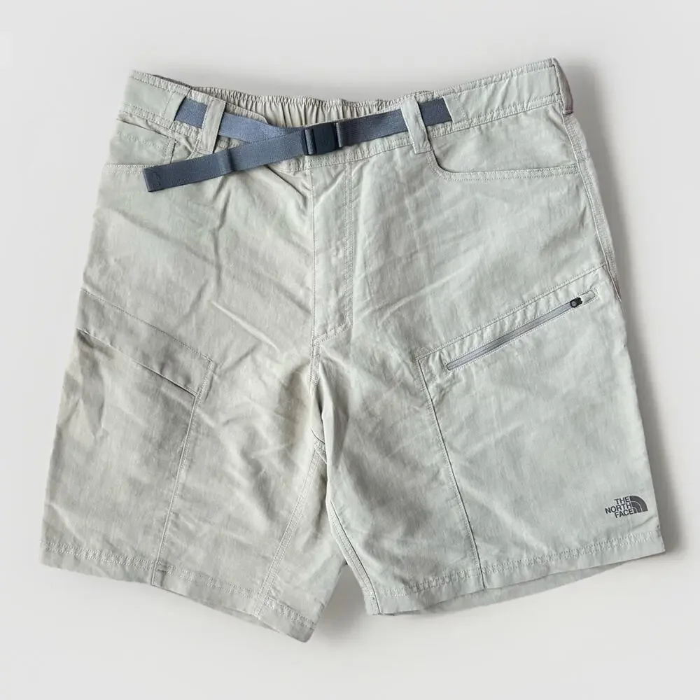 The North Face Paramount Trail Shorts Men's Size XL Hiking Cargo Gorpcore Khaki